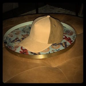 Melin Premium Men’s Hat - Tan leather & suede.